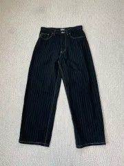 ポール・スミス ストライプ ウール パンツ J03829