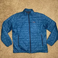 パタゴニア ナノパフジャケット ブルー