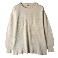 古着 60~70年代 Healthknit サーマルロンT ワッフル メンズL相当 ヴィンテージ/eaa608194