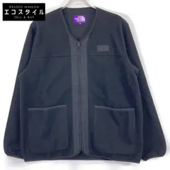 THE NORTH FACE PURPLE LABEL ザ ノースフェイス パープルレーベル N25FA037 ﾌﾞﾗｯｸ PLAS Fleece Field Cardigan M