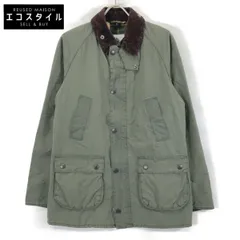 Barbour バブアー 1902135 ｶｰｷ BEDALEBEDALE SL WASHED ｼﾞｬｹｯﾄ 38