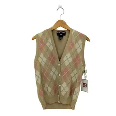 ポロスポーツラルフローレン POLO SPORT RALPH LAUREN 90s カシミヤ混 アーガイル柄 ノースリーブ ニットベスト レディース  M