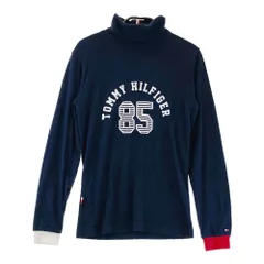 サイズ：M TOMMY HILFIGER GOLF トミー ヒルフィガーゴルフ  起毛 タートルネック 長袖Tシャツ  ネイビー系 [240101607287] ゴルフウェア レディース ストスト
