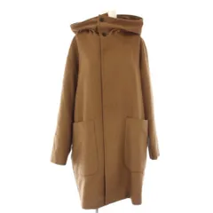 ノット KNOTT トゥモローランド 19AW フード付きコート アウター ロング 1 茶 /KH