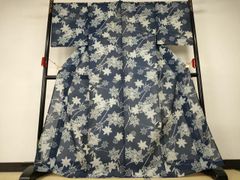 三勝染め 中染め萩藍色地 浴衣 単品 未使用 - メルカリ