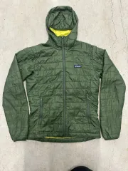 パタゴニア ナノ パフ フーディー ジャケット グリーン