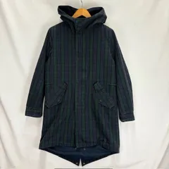 Fred Perry ブラックウォッチ フィッシュテイル モッズコート サイズXS FADE 08012408 01