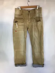 GOTCHA デニムカーゴパンツ メンズ XL ベージュ 4131202601170021