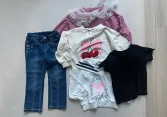 女の子 まとめ ペリーミツ デニム 外 110