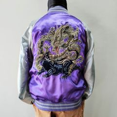 カイジ展 沼パチンコ 帝愛 リバーシブルスカジャン - メルカリ