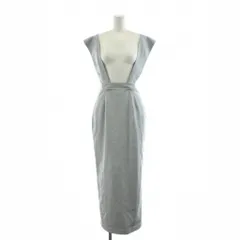 スタニングルアー STUNNING LURE 21AW ジャンパースカート タイトスカート ミモレ ロング 2way フェイクレザー 1 水色 ライトブルー 21A115-008 /AN36