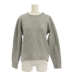 ポロ ラルフローレン POLO RALPH LAUREN トレーナー スウェット XS グレー 長袖 ロゴ刺繍 /YM