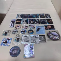 呪術廻戦 五条悟 缶バッジ カード グッズまとめ売り