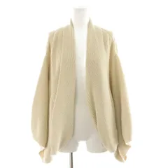 ミスターミトンズ MR.MITTENS 20SS L'Appartement取扱 20SS ニットカーディガン コットン 生成り ベージュ 20080570001410 /AN10