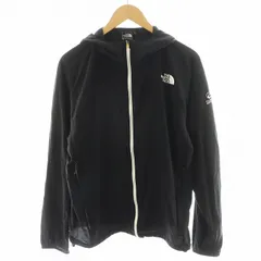 ザノースフェイス THE NORTH FACE スワローテイル フーディー SWALLOWTAIL HOODIE パーカー ジップアップ ロゴ ナイロン L 黒 ブラック NP11016 /AN41 ■GY14