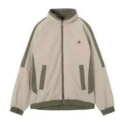 lecoqsportif(ルコック) リバーシブルアウター トレーニング ウィンドブレーカー/シェルジャケット/コート (LT5FWB80L)、(BG00)ベージュ