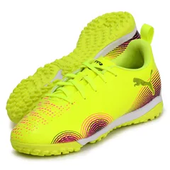 プーマ PUMA  フューチャー 8 プレイ TT + MID JR  ジュニア サッカートレーニングシューズ  FUTURE  25SS (108395-03)、(03)イエローアラート