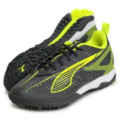 プーマ PUMA  ウルトラ 5 プレイ TT + MID JR  ジュニア サッカートレーニングシューズ  ULTRA  25SS (108332-01)、(03)マットエイジドシルバー