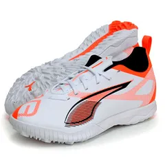 プーマ PUMA  ウルトラ 5 プレイ TT + MID JR  ジュニア サッカートレーニングシューズ  ULTRA  25SS (108332-01)、01ホワイト