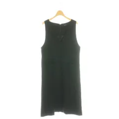 ロッソ ROSSO アーバンリサーチ 23AW 『UR TECH』ジャンパーワンピース ロング ノースリーブ 38 ブラック /HK ■OS