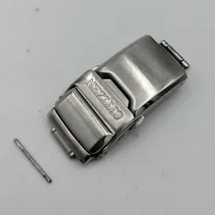 ・中古品 腕時計 部品 シチズンクロノグラフ 0610-K005132 バックル 中留め クラスプ 尾錠 ベルト バンド