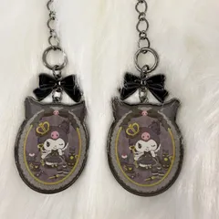 サンリオ クロミ ロングチェーン メタルチャーム 2個セット