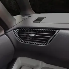 【送料無料】23年式三菱Mitsubishi Delica MINI専用！下左右出風口フレーム 2ピース ABS素材 カーボンファイバー/グロスブラック