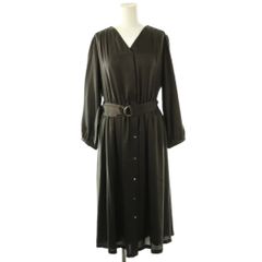 トッカ TOCCA ワンピース ひざ丈 フレンチスリーブ レース 刺繍 花柄  