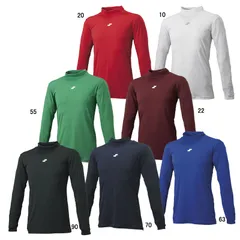 エスエスケイ SSK  ジュニアハイネック長袖アンダーシャツ  野球 トレーニング 部活 練習 インナー 長袖 少年 JR  23SS (SCF230HLJ)、70ネイビー