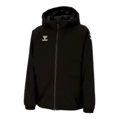 hummel(ヒュンメル) ジュニアパデットジャケット サッカー ウェア ウィンドブレーカーシャツ HJW8093、(90)ブラック