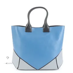 極美品 ジバンシー イージー レザー トート バッグ ショルダー ビジネス 通勤 書類鞄 バイカラー A4 メンズ EWE DJ29-9【中古】のサムネイル