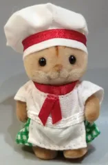 エポック社 シルバニアファミリー 森のキッチン 赤ちゃんシェフ くるみリスの赤ちゃん