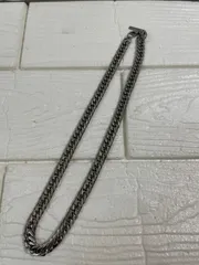 I【中古品】POLICE ポリス 喜平ネックレス メンズ ステンレス ブランド アクセサリー オシャレ