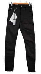 G-Star Raw ブラック スリムフィット デニム (W26/L32) ストレッチ