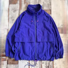 80s〜90s 黒タグ　Eddie Bauer エディーバウアー　ナイロンジャケット　USA製　古着