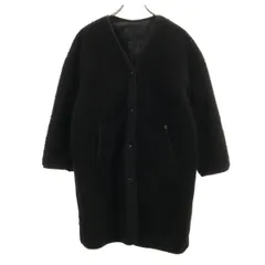 ALPHA INDUSTRIES INC アルファインダストリーズ リバーシブル ボアコート S ブラック レディース 古着