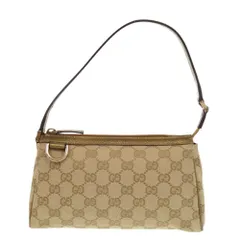 グッチ アクセサリーポーチ 145750 GGキャンバス ベージュ ハンドバッグ 0941 GUCCI