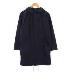 ノースフェイス パープルレーベル THE NORTH FACE PURPLE LABEL Mountain Field Coat マウンテンフィールドコート アウター ミドル丈 フード ロゴ S 紺 ネイビー NP2809N /BB