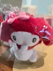 サンリオ マイメロディ エンジェルシリーズ マスコット ぬいぐるみ キーホルダー レッド マイメロディ
