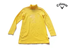 【中古】キャロウェイ｜Callaway × Tweety｜モックアップ長袖シャツ｜レディースゴルフウェア｜L