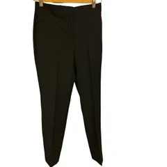  セオリーリュクス テーパードスラックス シンプル ブラック オフィスカジュアル レディース サイズ038  【ZK62】