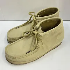 【中古】Clarks ワラビーブーツ 26.5cm スエード クラーク[92]