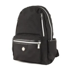 【美品】Orobianco オロビアンコ バッグ ブラック 黒 | ポリキャンバス リュック | ブランド バッグパック カバン【メンズ】【中古】