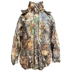 ライナー付 FIELDG&STREAM フィールドアンドストリーム リアルツリー 迷彩 ハンティングジャケット