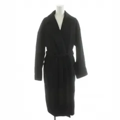 ピーエスポールスミス PS Paul Smith チェスターコート ロング丈 ウール カシミヤ混 アウター 38 黒 ブラック /AN56