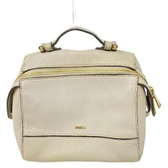 FURLA(フルラ) ハンドバッグ - ライトグレー レザー