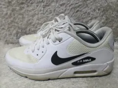 280 NIKE ナイキ エアマックス90g ゴルフシューズ 白 中古 靴