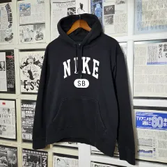 ナイキ SB ブラック ビックロゴ フーディー