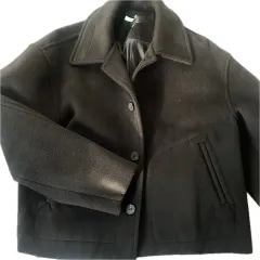 ブラック ショートコート ハーフコート