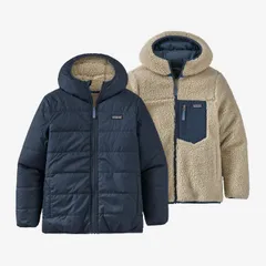 patagonia キッズ・リバーシブル・レディ・フレディ・フーディ Lady Freddy   NENA XXL 68095